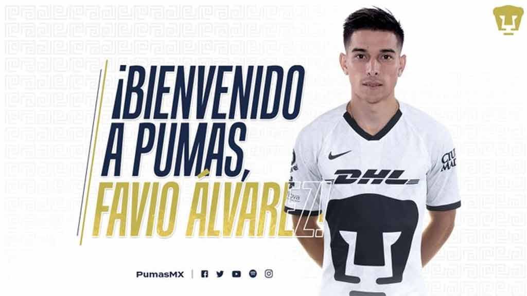 OFICIAL: Favio Álvarez refuerzo de Pumas
