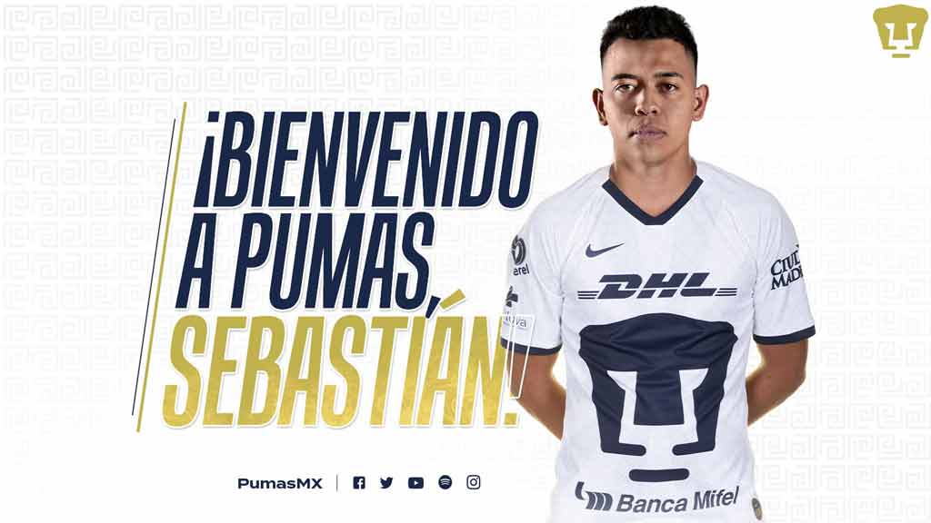 OFICIAL: Pumas ficha a Sebastián Saucedo