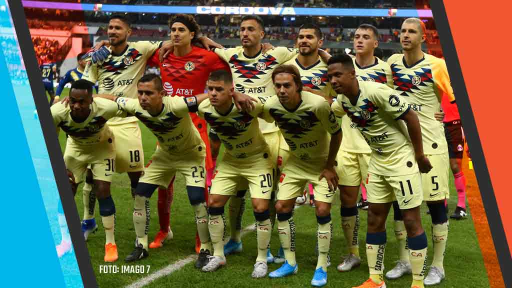 Posible alineación de América en la ida de la final