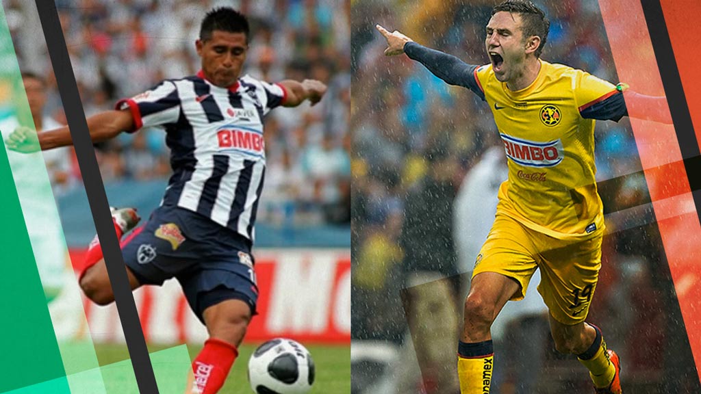 5 cracks que jugaron en América y Rayados