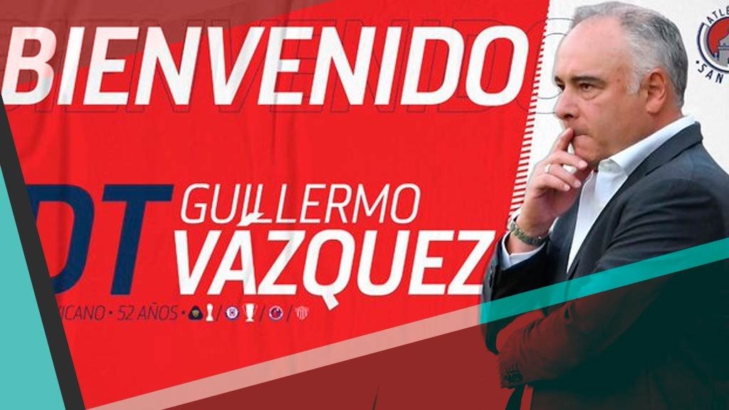 Guillermo Vázquez, nuevo DT de San Luis