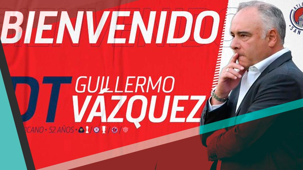 OFICIAL, Guillermo Vázquez es nuevo DT del Atlético de San Luis