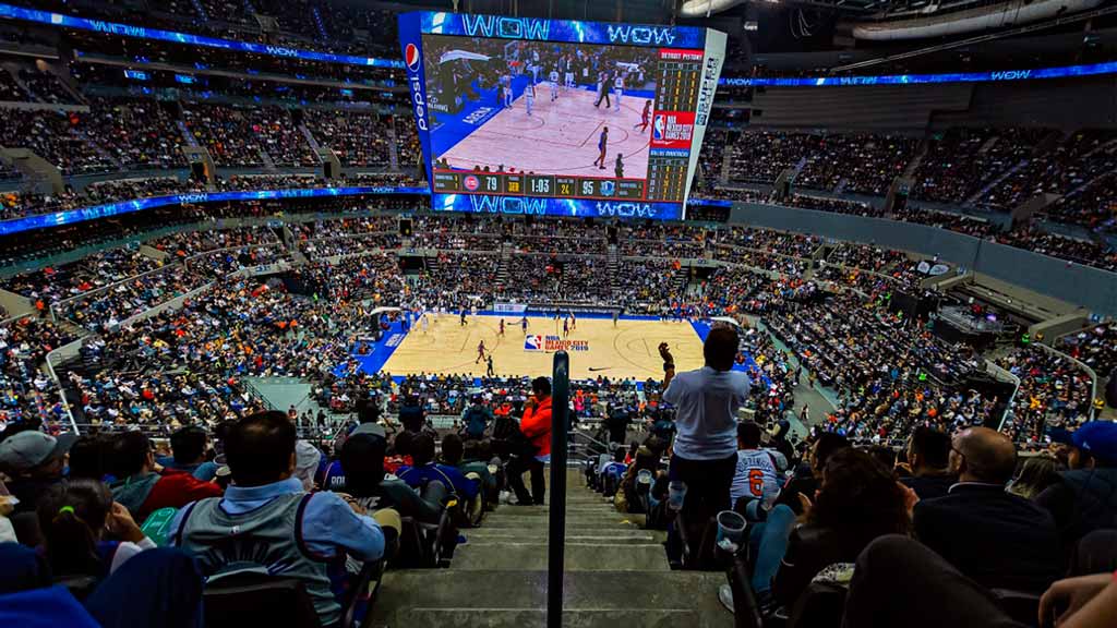 Un escenario pletórico en la Arena Ciudad de México para vivir la NBA