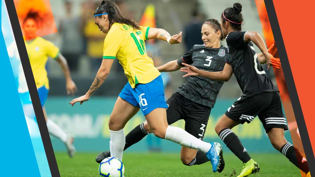 México Femenil pierde amistoso ante Brasil