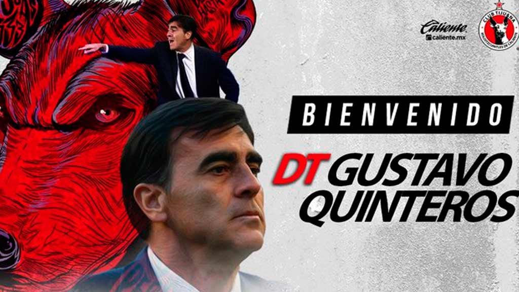 OFICIAL, Gustavo Quinteros, nuevo director técnico de Xolos