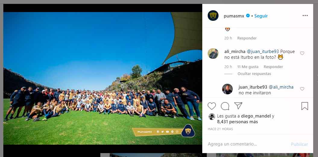 Pumas Instagram