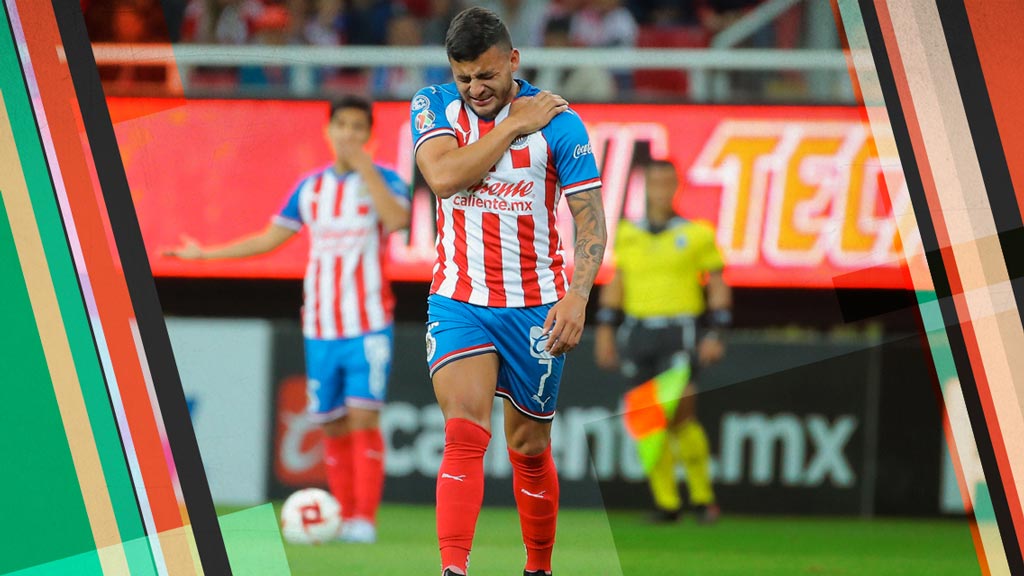 Los partidos que se perderá Alexis Vega con Chivas