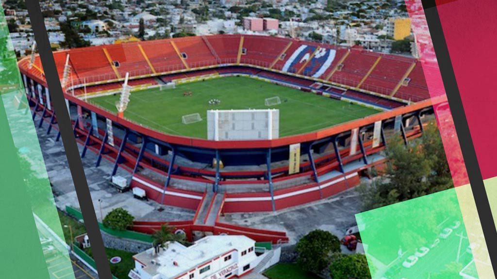 Estadio de Veracruz, ocupado como salón de fiestas