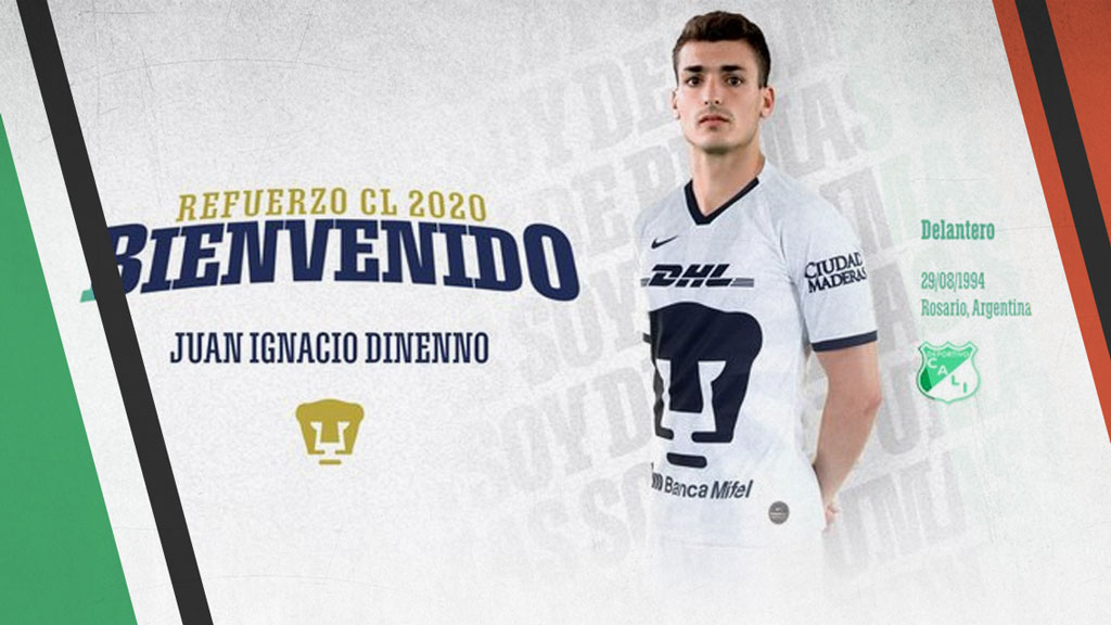 OFICIAL: Juan Ignacio Dinenno es jugador de Pumas