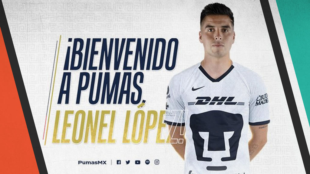 OFICIAL: Leonel López, sexto refuerzo de Pumas