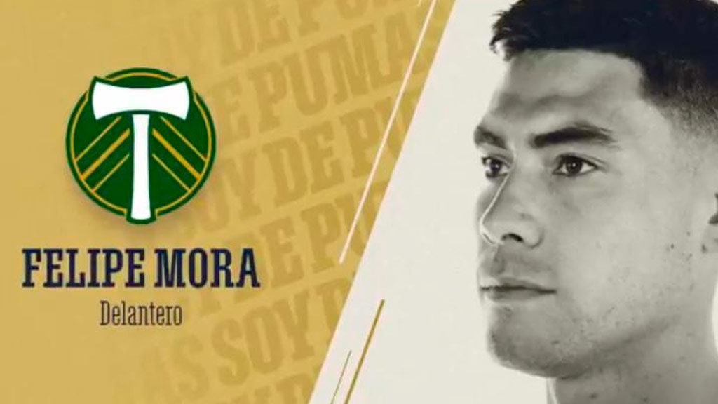 OFICIAL, Felipe Mora deja Pumas para jugar con Portland Timbers