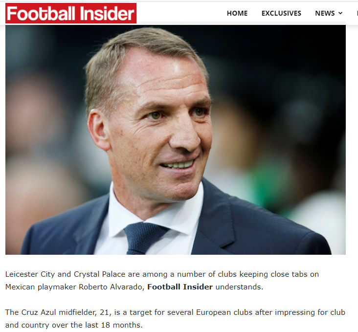 Football Insider indica que Roberto Alvarado está en la mira de la Premier League