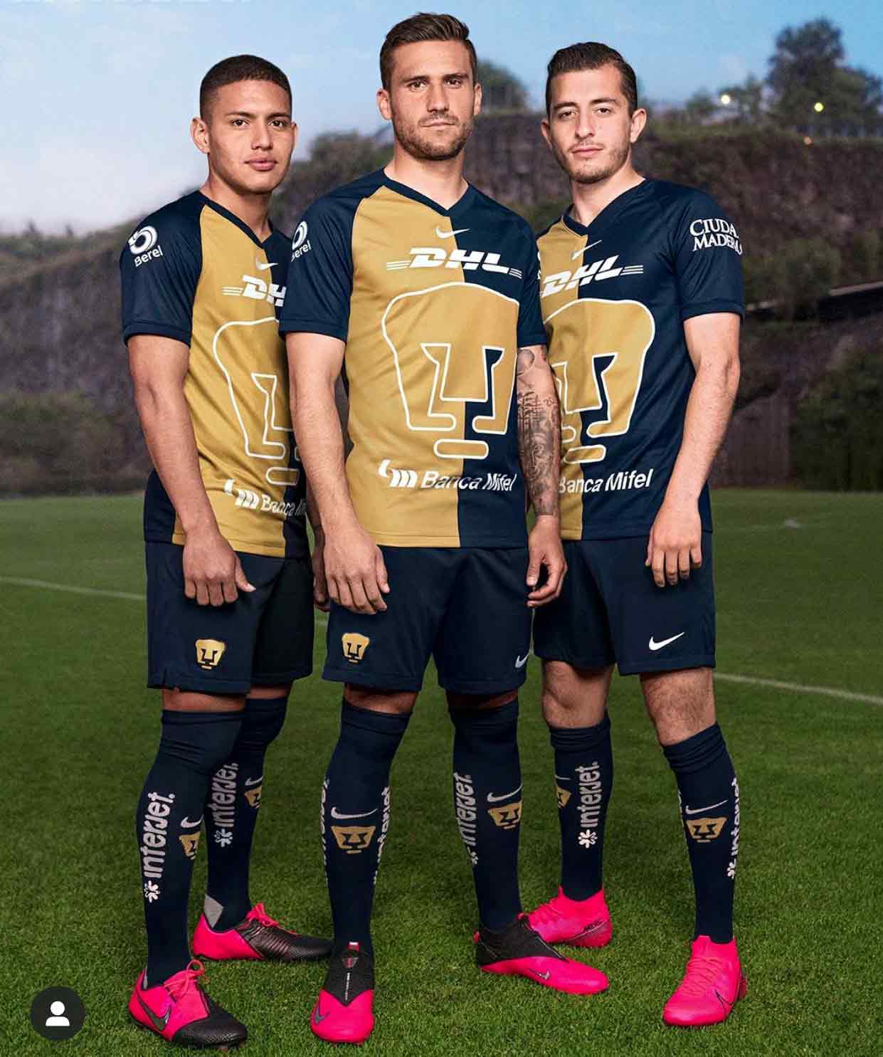 Pumas presentó su tercer camiseta para el 2020