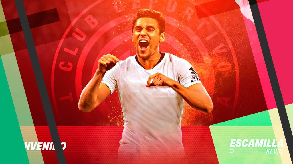 Toluca anuncia la incorporación de Kevin Escamilla