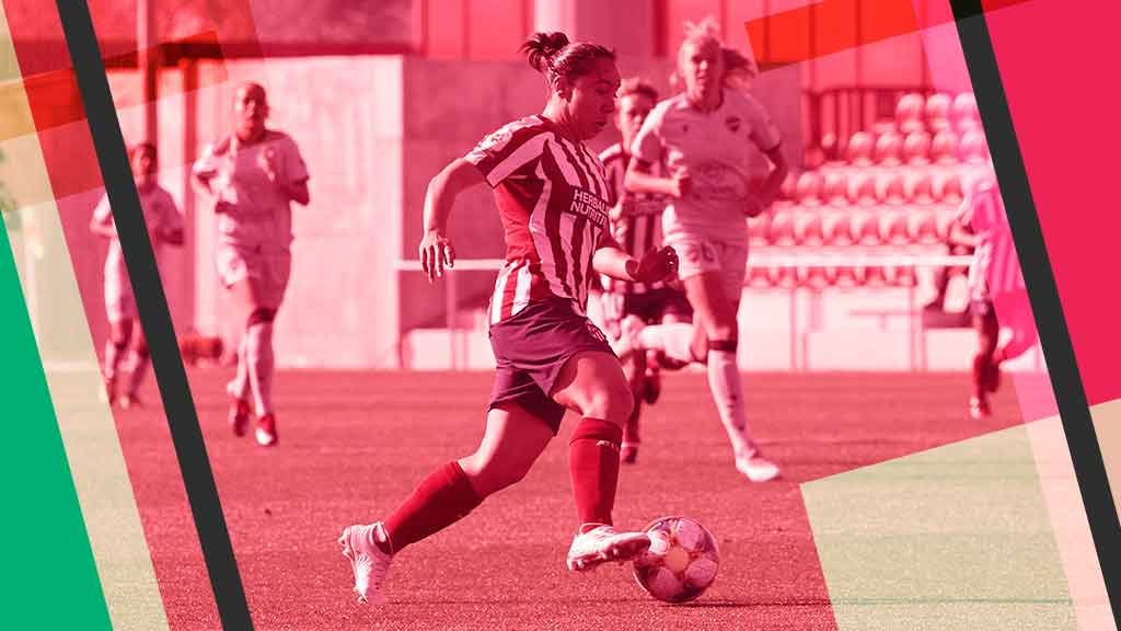 Charlyn Corral marca en goleada del Atlético de Madrid