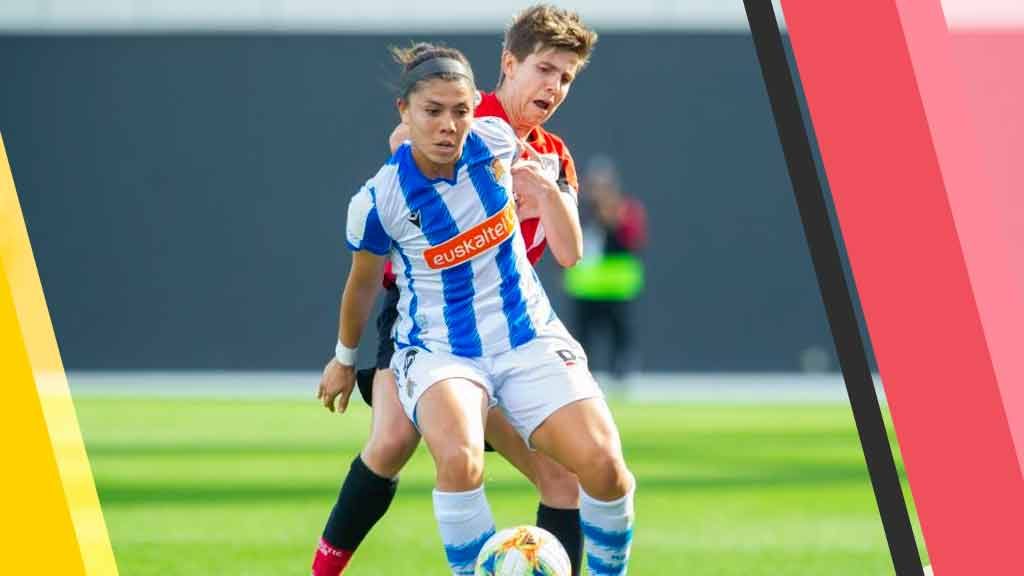 Kiana Palacios marca en derrota de la Real Sociedad