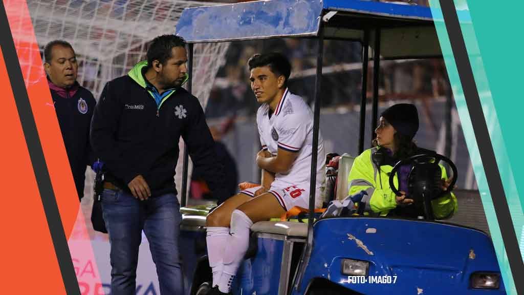 Los lesionados que Chivas no tendrá contra Tigres