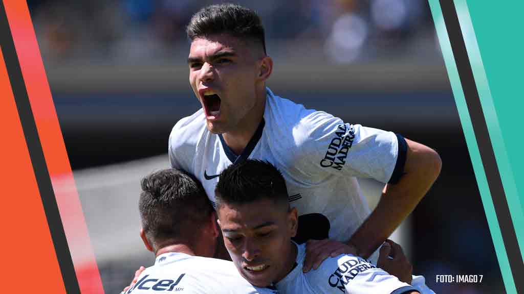 Con goleada Pumas derrota a San Luis en duelo de invictos