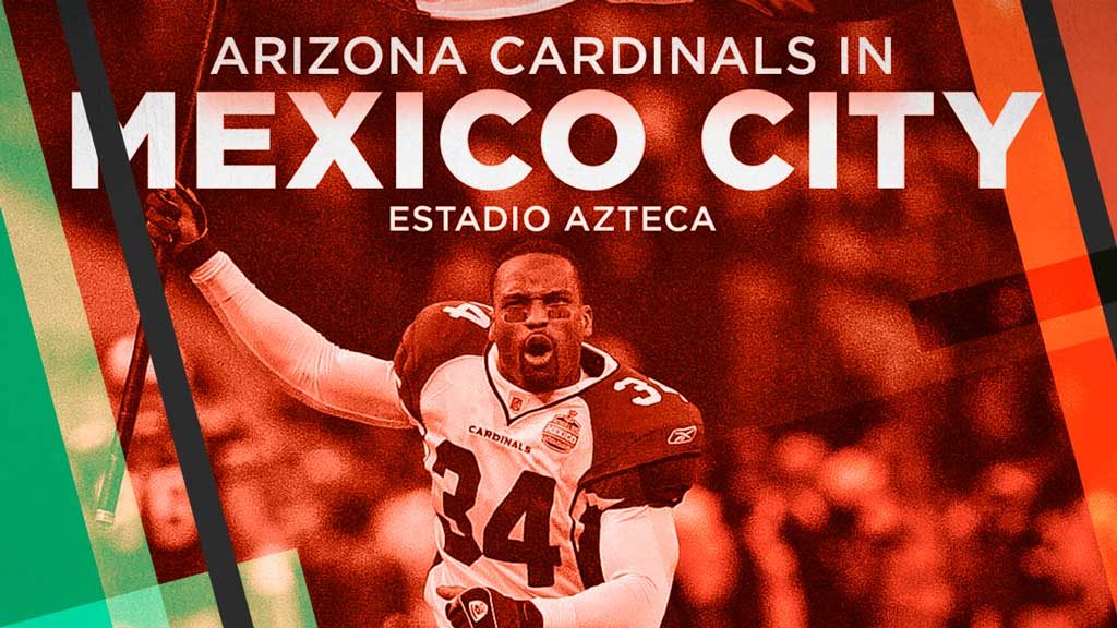 Arizona Cardinals confirman que jugarán en México