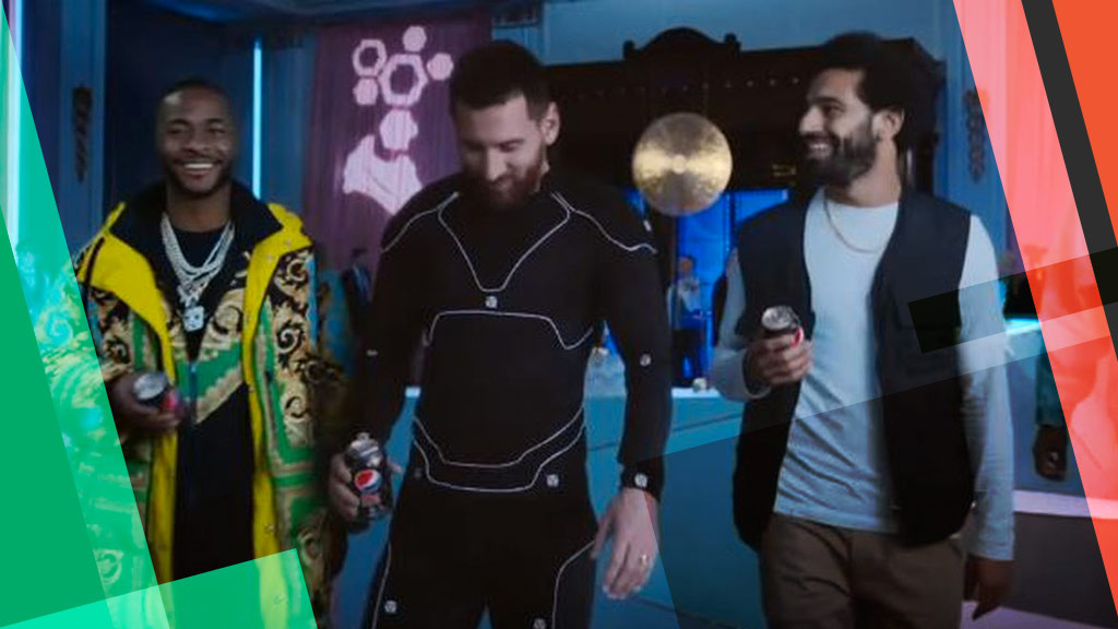 ¡INCREÍBLE!, Messi, Salah, Pogba y Sterling juntos con Pepsi