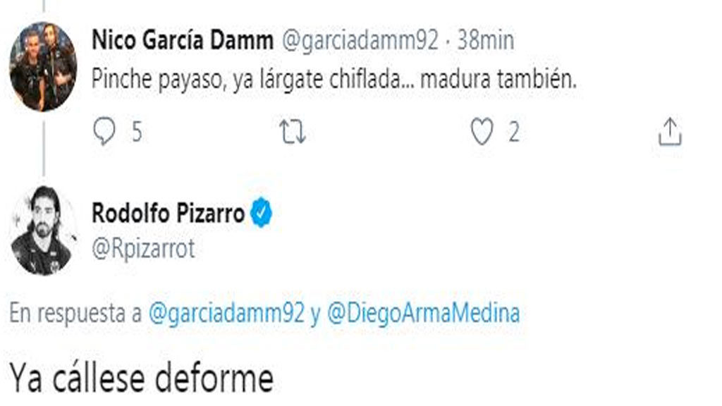 Rodolfo Pizarro llama ‘deforme’ a un aficionado 0