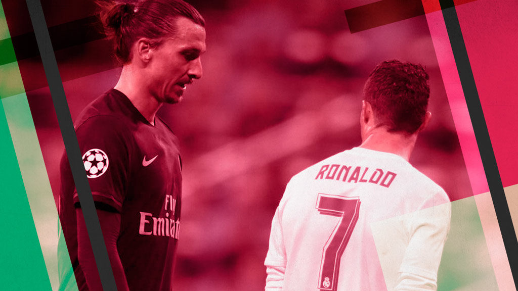 Zlatan vs Cristiano: Los titanes cara a cara