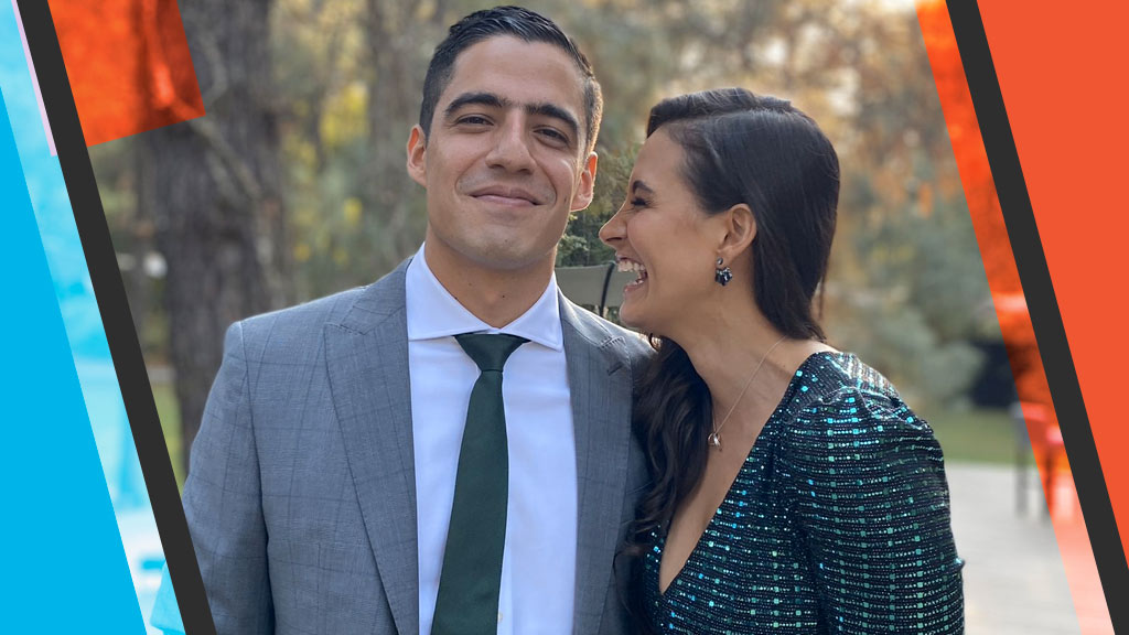 Andrés Vaca y Georgina Holguín presumen relación