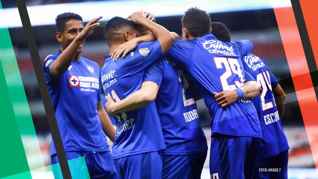 Cruz Azul, líder con poca posesión del balón