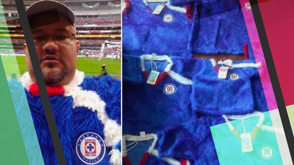 Aficionado ya vende camiseta de Cruz Azul Ludovico P.Luche