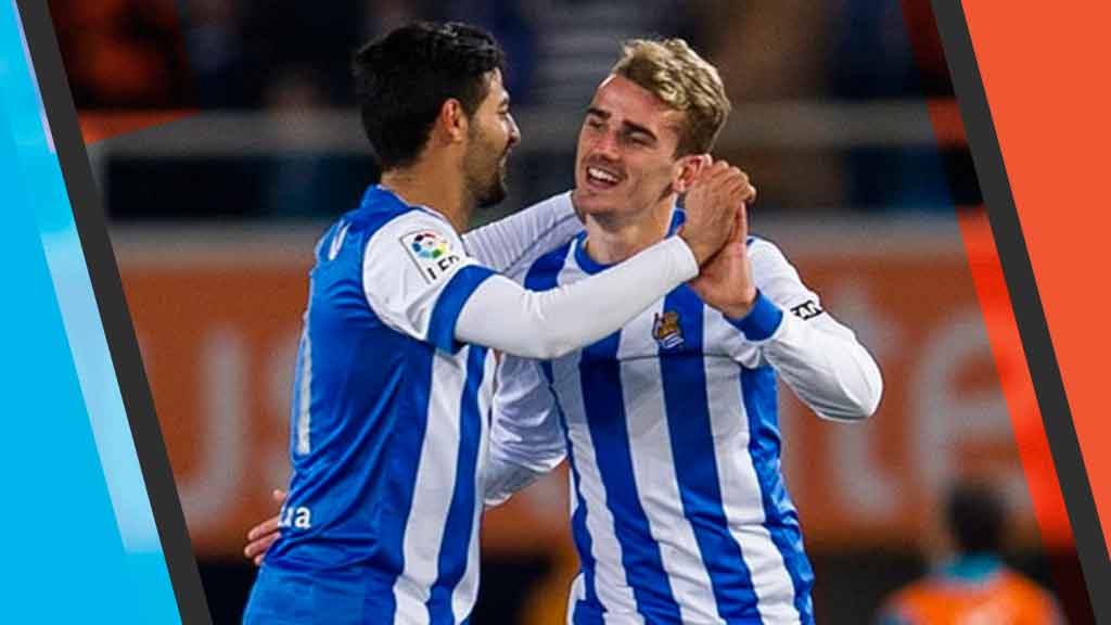 Griezmann quiere a Carlos Vela en su once ideal