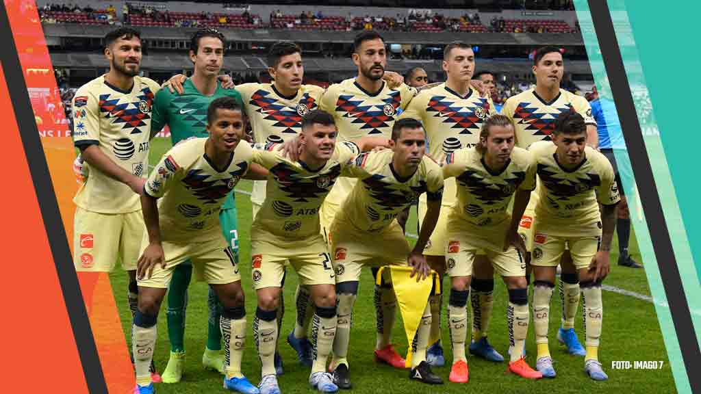 La alineación del América para el juego contra el Atlanta