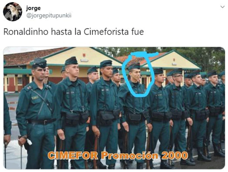 Los memes por la detención de Ronaldinho en Paraguay 10