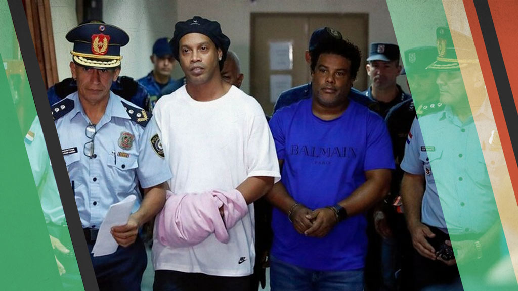Ronaldinho entra a prisión preventiva en Paraguay