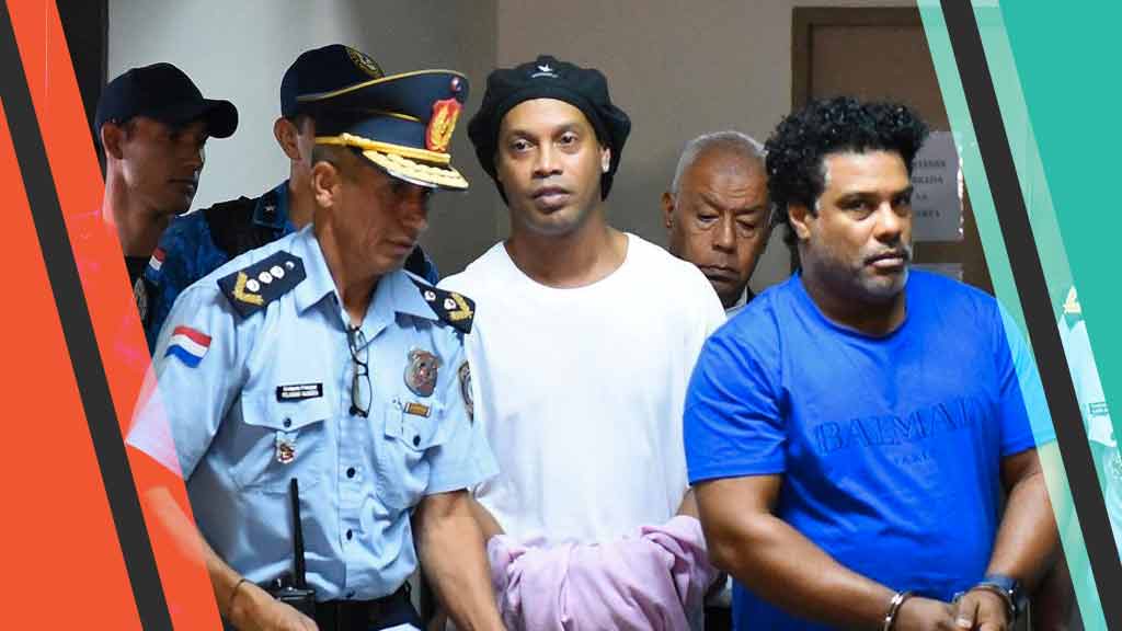 Ronaldinho seguirá encarcelado