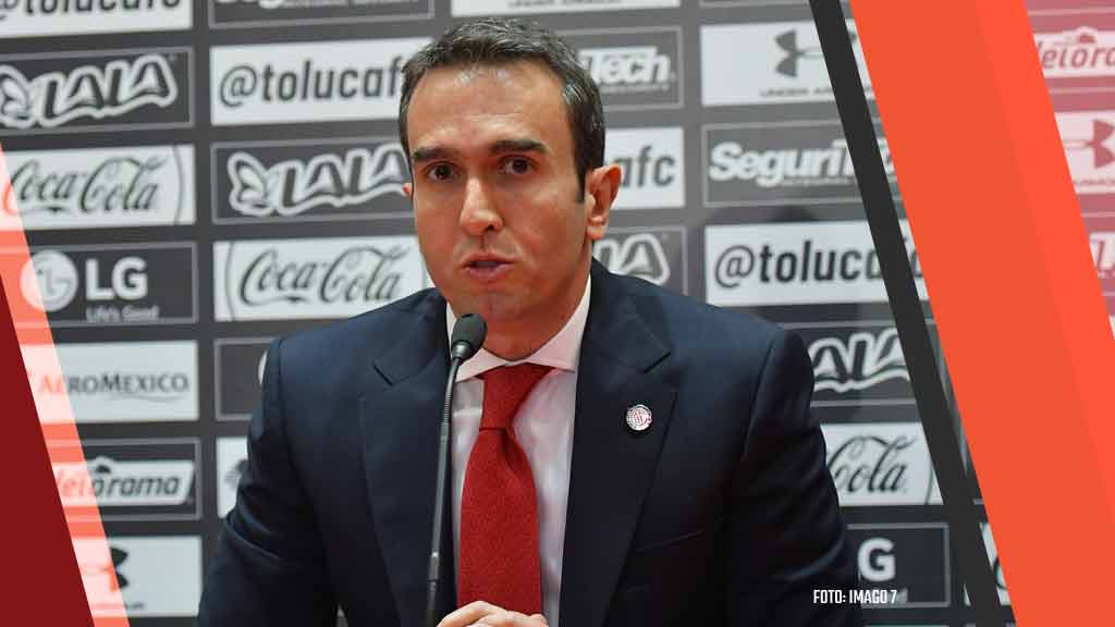 Suinaga renuncia como presidente del Toluca