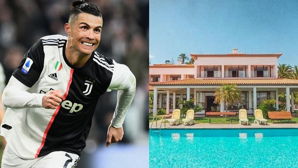 Cristiano Ronaldo alquila lujosa mansión para cuarentena