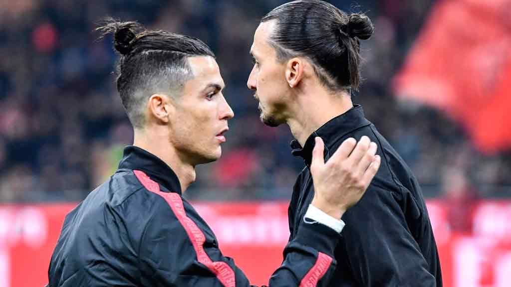 Cristiano Ronaldo y Zlatan Ibrahimovic, los ídolos de Haaland