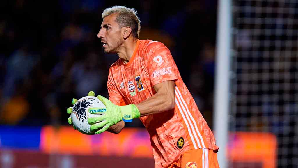 La molestia de Nahuel Guzmán en la goleada en la eLiga MX