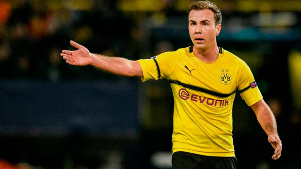 Mario Götze, fuera del Borussia Dortmund; irá a Italia o Inglaterra