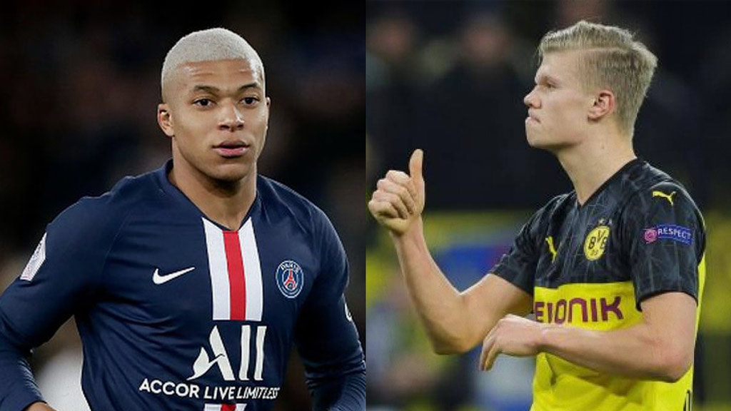 Kylian Mbappe y Erling Haaland, el sueño del Real Madrid