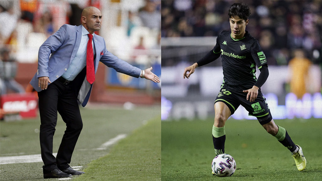 Paco Jémez hace nuevo guiño a Diego Lainez