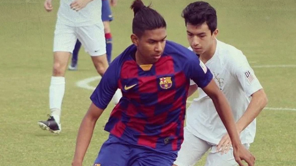 Samuel Mendoza, mexicano que enamora al FC Barcelona