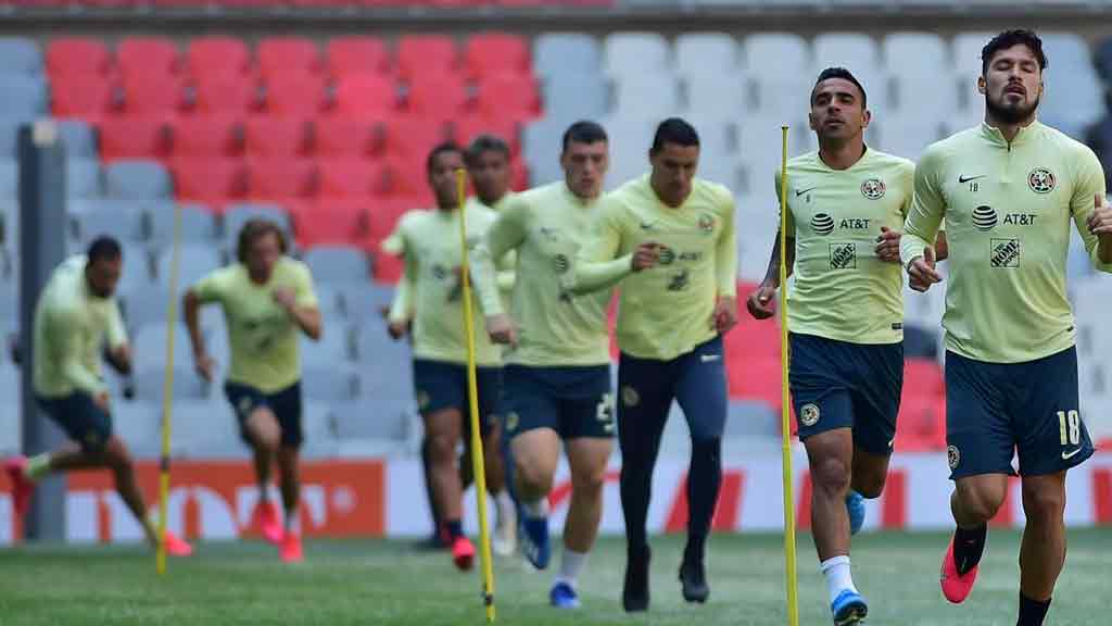 América quiere regresar a los entrenamientos en un mes