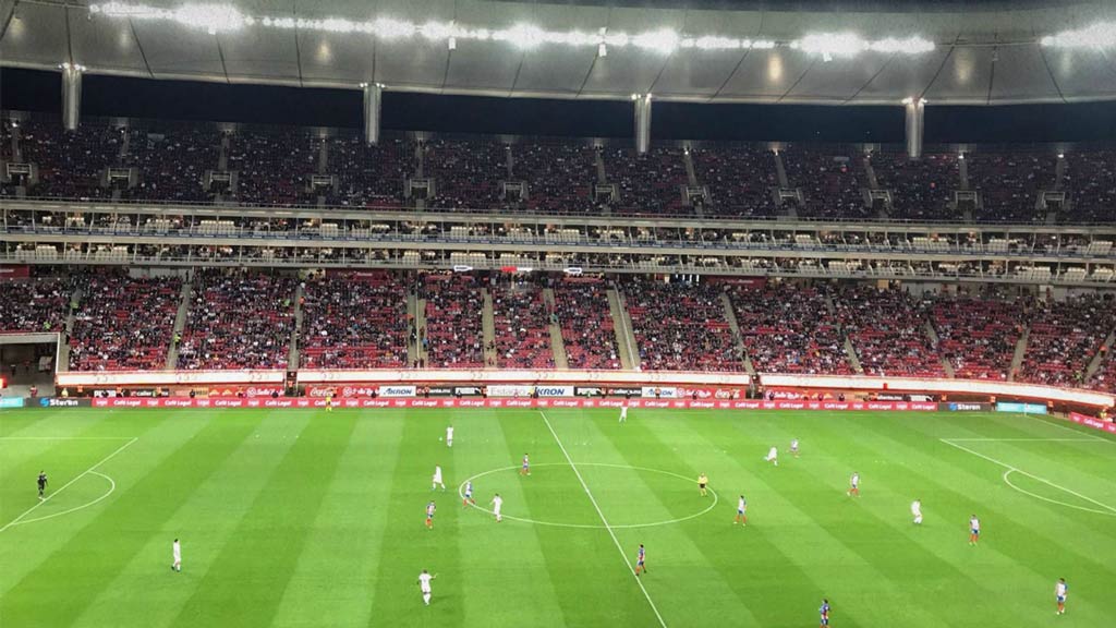 El Estadio Akron, cancha de las Chivas de Guadalajara