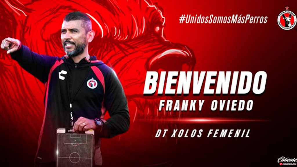 OFICIAL: Franky Oviedo nuevo DT de Tijuana Femenil