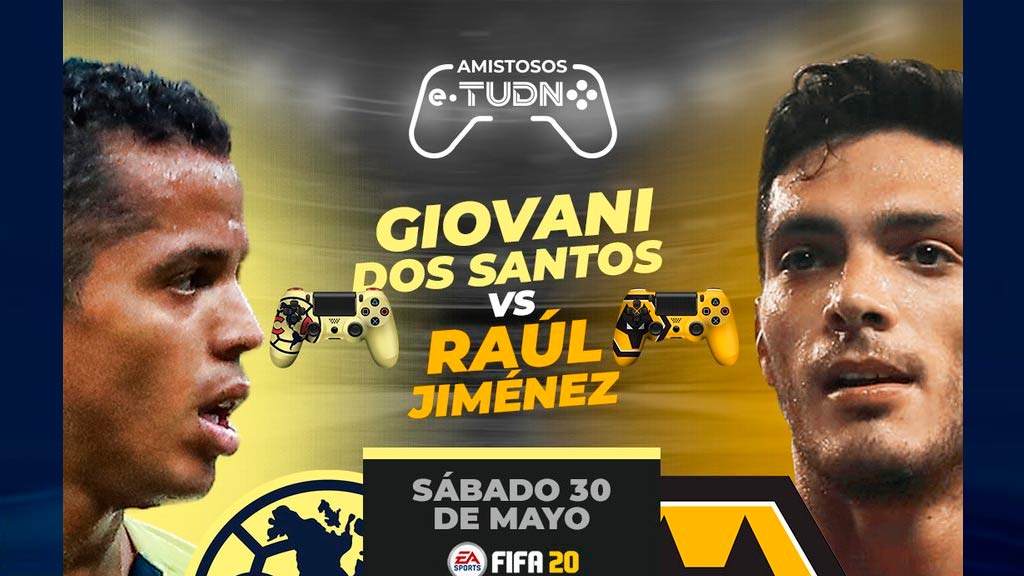 Raúl Jiménez y Giovani dos Santos se enfrentarán en amistoso de FIFA