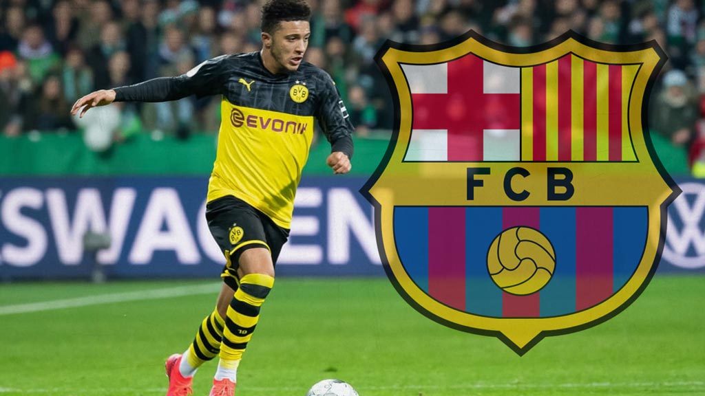 Jadon Sancho, en la mira del FC Barcelona