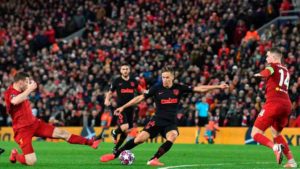 Liverpool vs Atlético de Madrid fue fuente de contagio de coronavirus