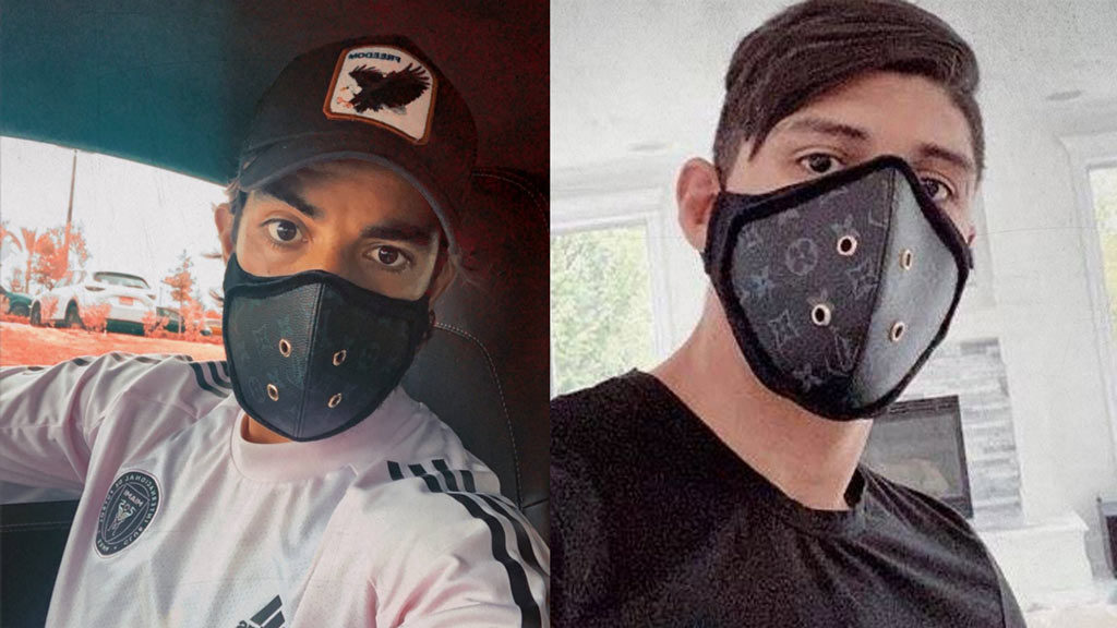 Los costosos cubrebocas de Alan Pulido y Rodolfo Pizarro