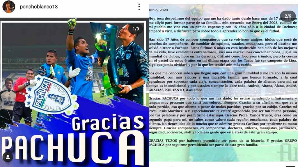 Alfonso Blanco confirma su salida de Pachuca